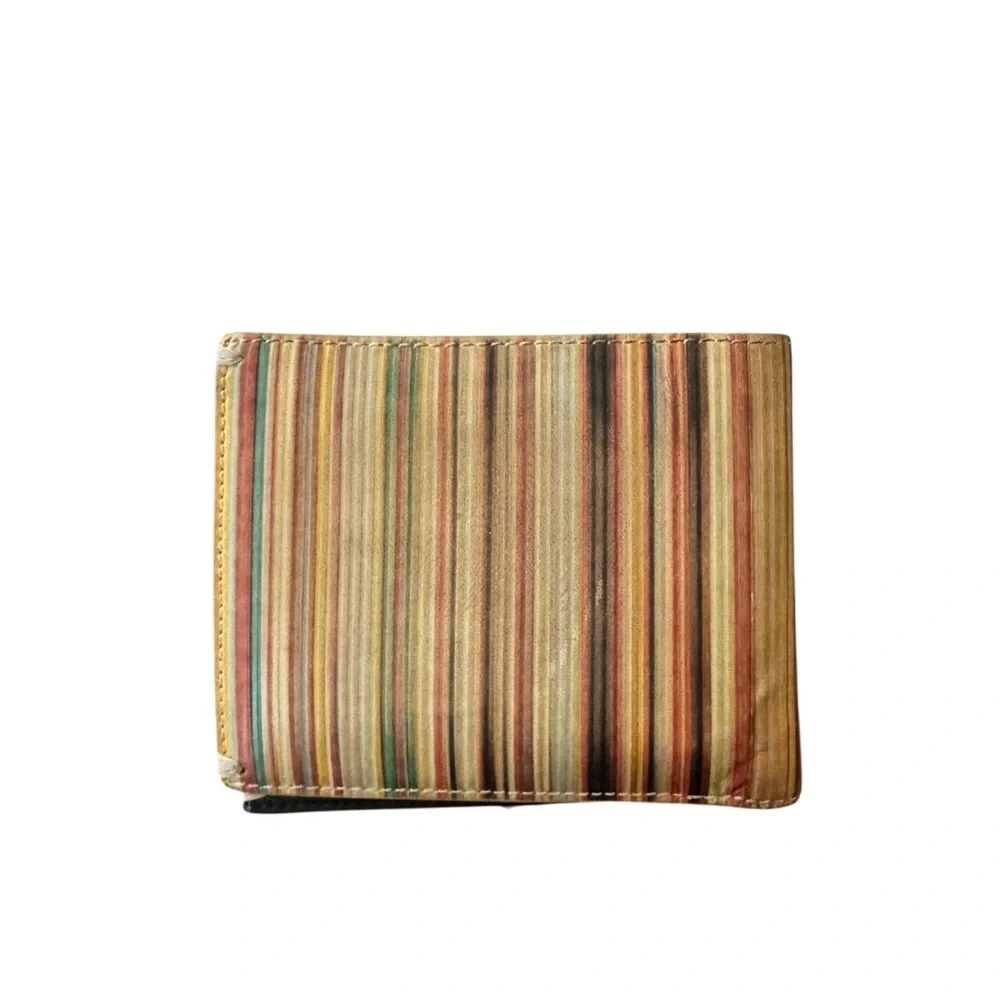Paul‎ Smith Men’s Signature Multicolored Stripe Wallet